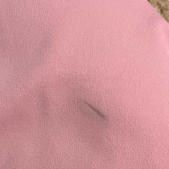 Pink Ruched Sports Bra - Picture 2 of 5